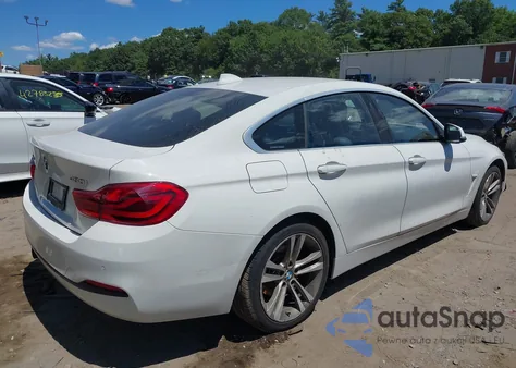 2019 BMW 430I Gran Coupe xDrive z USA, uszkodzony, nr VIN WBA4J3C59KBL07095